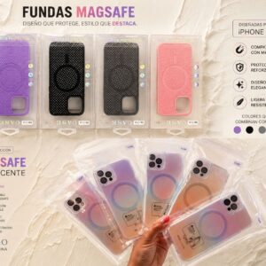Funda MagSafe Iridiscente Perlado